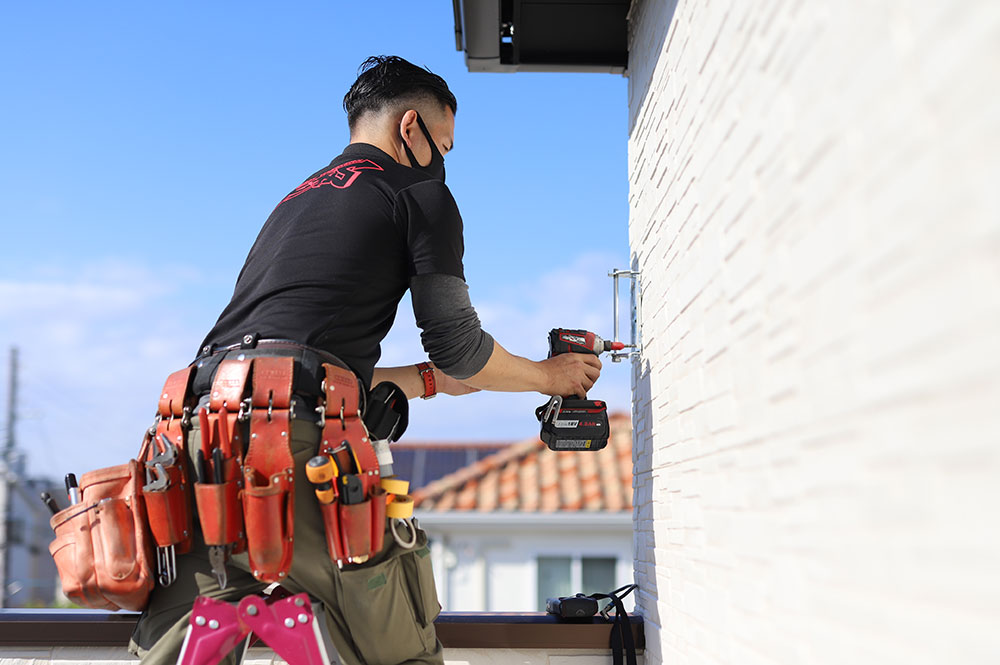 安全確実に作業いたします